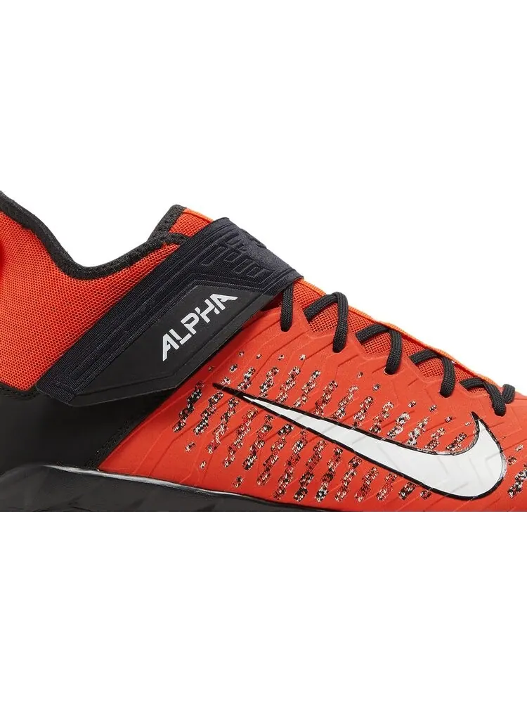 Бутсы Nike Alpha Menace Pro 2 Mid 'Team Orange' — изображение 2 из 8, оранжевый