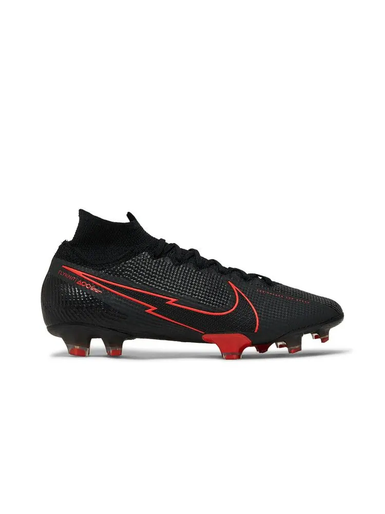 Бутсы Nike Mercurial Superfly 7 Elite FG 'Chile Red Pack - Black' — изображение 2 из 9