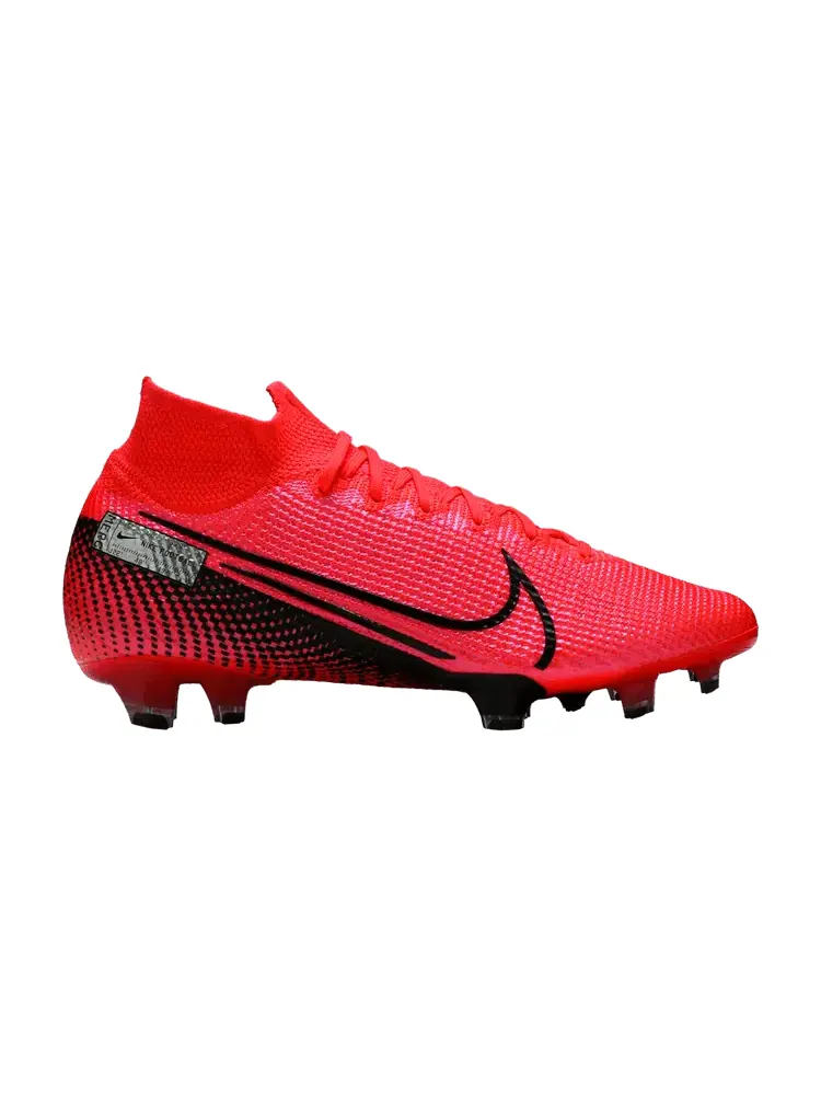 Бутсы Nike Mercurial Superfly 7 Elite FG 'Laser Crimson' — изображение 1 из 9, черный