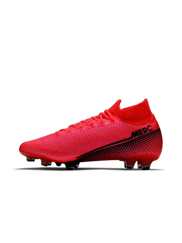 Бутсы Nike Mercurial Superfly 7 Elite FG 'Laser Crimson' — изображение 4 из 9, черный