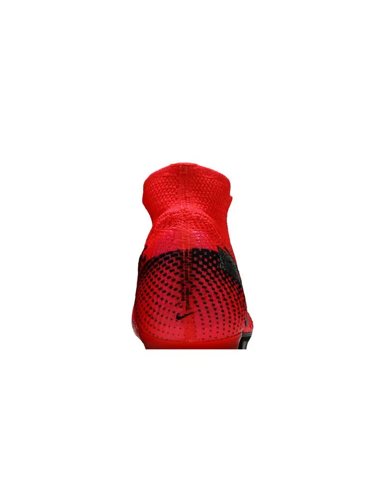 Бутсы Nike Mercurial Superfly 7 Elite FG 'Laser Crimson' — изображение 8 из 9, черный