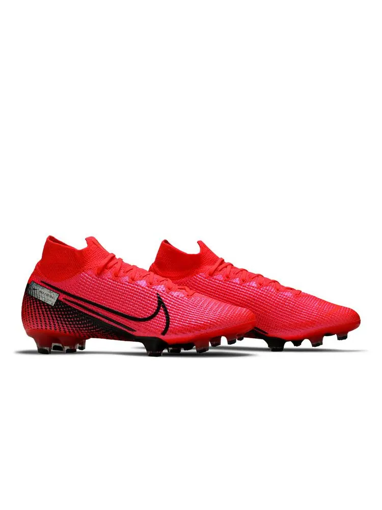 Бутсы Nike Mercurial Superfly 7 Elite FG 'Laser Crimson' — изображение 9 из 9, черный