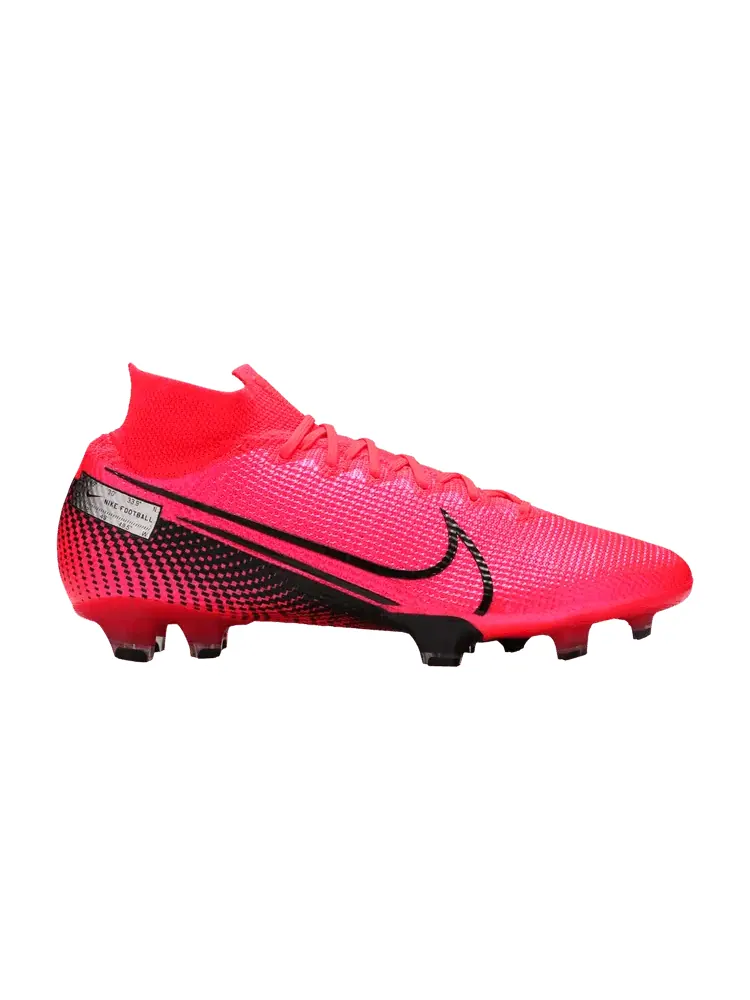 Бутсы Nike Mercurial Superfly 7 Elite FG 'Laser Crimson' — изображение 1 из 9, черный