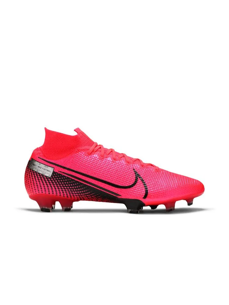 Бутсы Nike Mercurial Superfly 7 Elite FG 'Laser Crimson' — изображение 2 из 9, черный