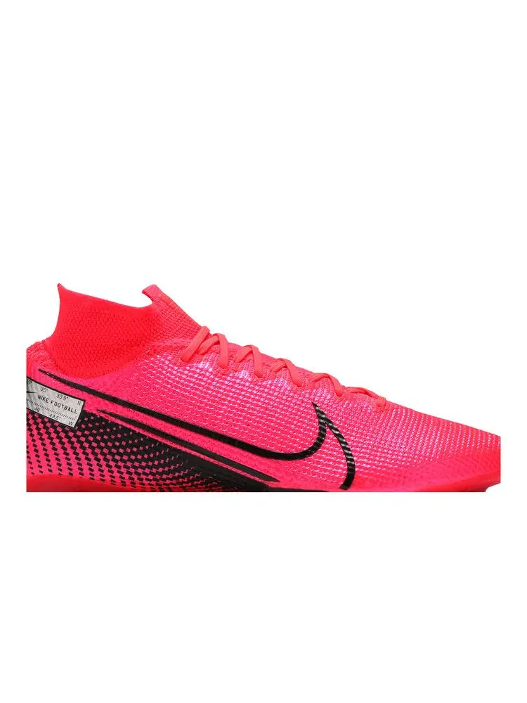 Бутсы Nike Mercurial Superfly 7 Elite FG 'Laser Crimson' — изображение 3 из 9, черный