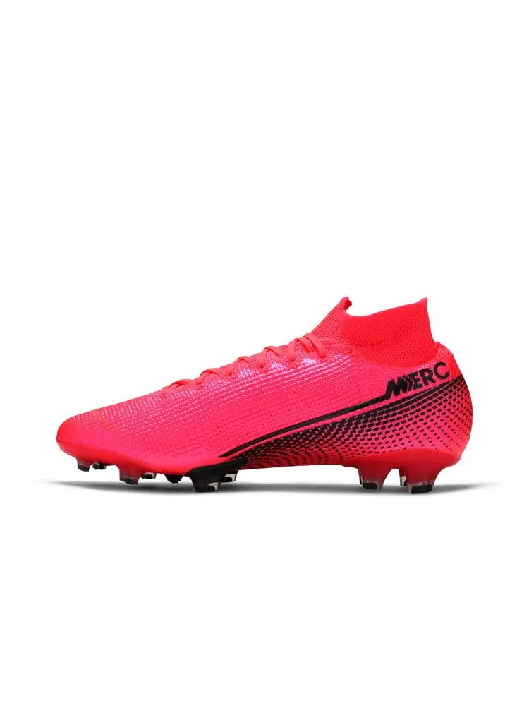 Бутсы Nike Mercurial Superfly 7 Elite FG 'Laser Crimson' — изображение 4 из 9, черный