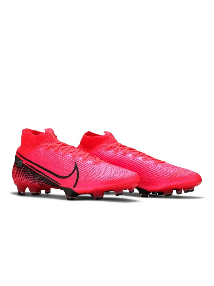 Бутсы Nike Mercurial Superfly 7 Elite FG 'Laser Crimson' — изображение 9 из 9, черный