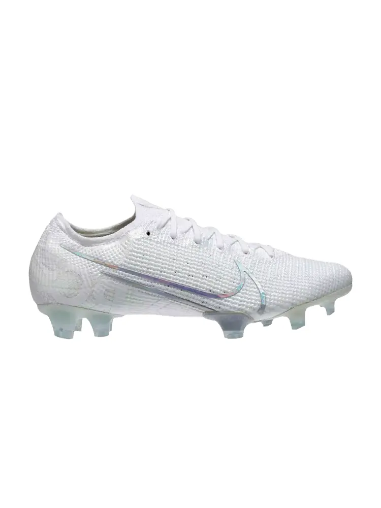 Бутсы Nike Mercurial Vapor 13 Elite FG 'Nuovo White' — изображение 1 из 1, белый/синий/белый