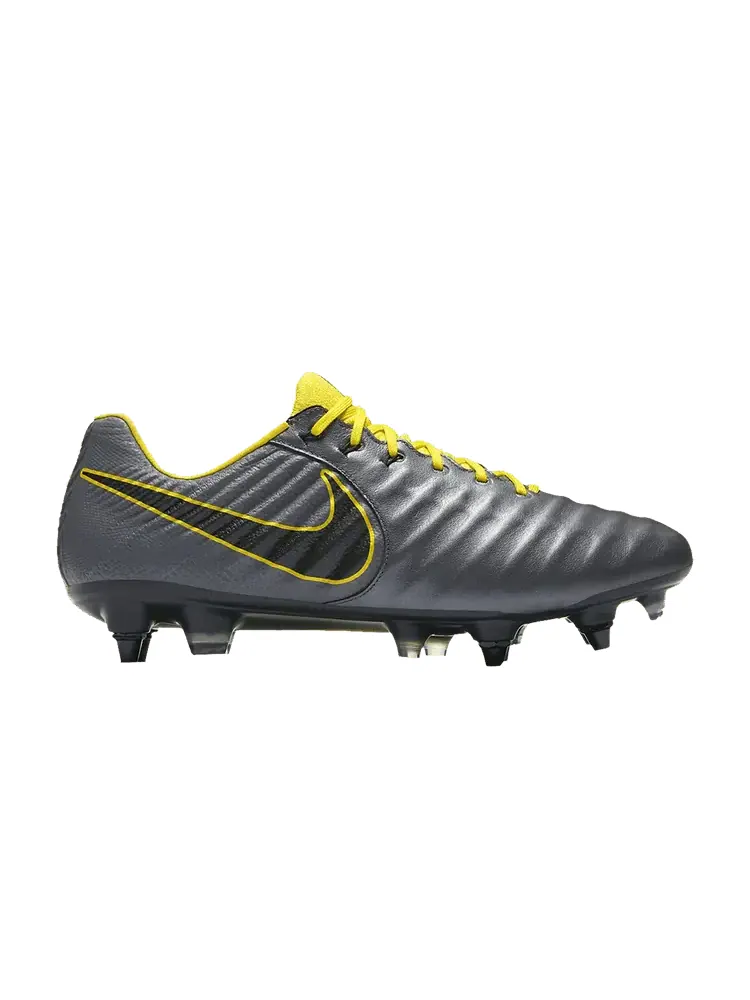 Бутсы Nike Tiempo Legend 7 Elite SG Pro AC 'Grey Opti Yellow' — изображение 1 из 1