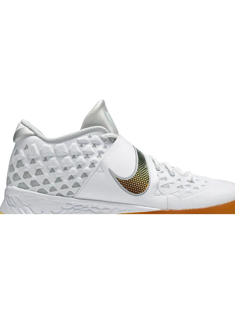 Бутсы Nike Force Zoom Trout 6 Turf 'White Magma Orange' — изображение 2 из 8, белый