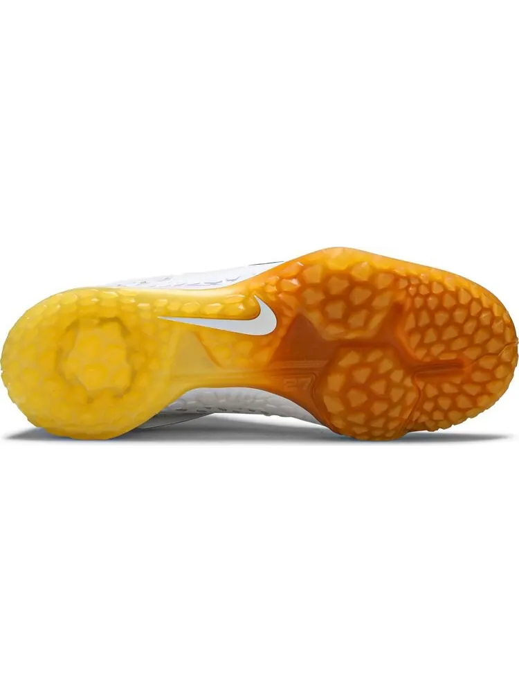 Бутсы Nike Force Zoom Trout 6 Turf 'White Magma Orange' — изображение 4 из 8, белый