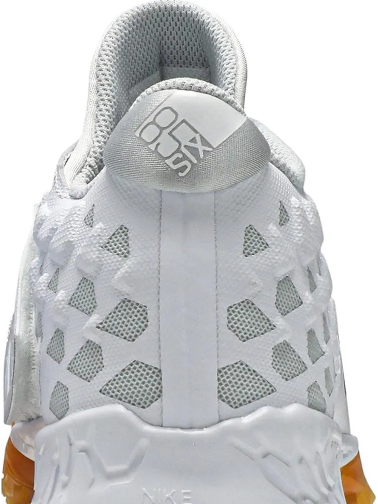 Бутсы Nike Force Zoom Trout 6 Turf 'White Magma Orange' — изображение 7 из 8, белый