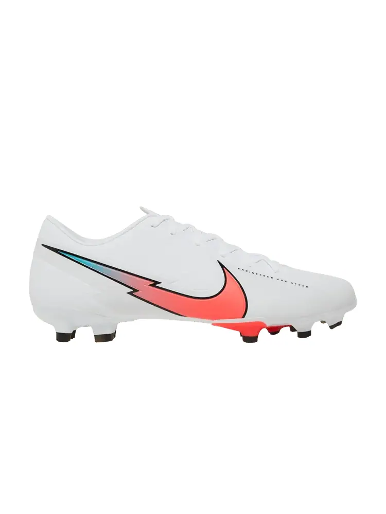 Бутсы Nike Mercurial Vapor 13 Academy MG 'White Flash Crimson' — изображение 1 из 9, белый