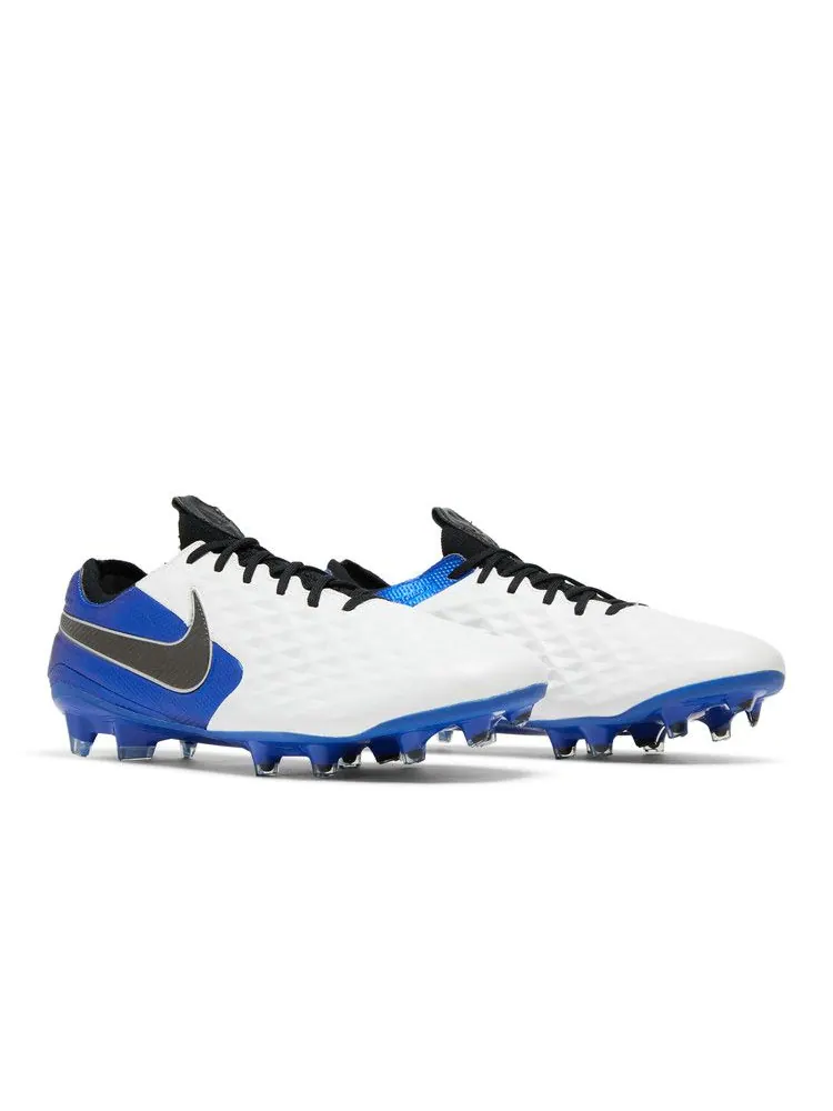 Бутсы Nike Tiempo Legend 8 Elite FG 'White Hyper Royal' — изображение 9 из 9