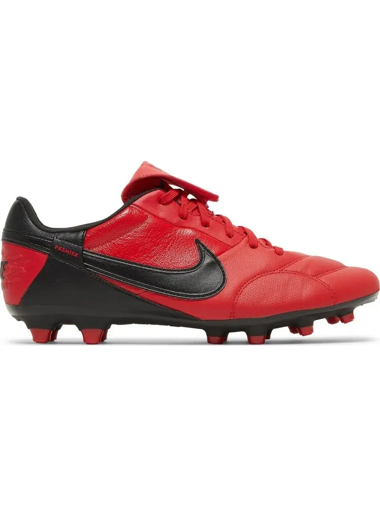 Бутсы Nike Premier 3 FG 'University Red Black' — изображение 1 из 8, красный
