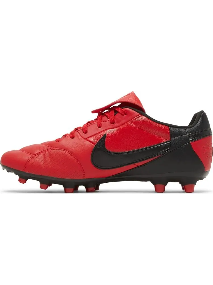 Бутсы Nike Premier 3 FG 'University Red Black' — изображение 3 из 8, красный