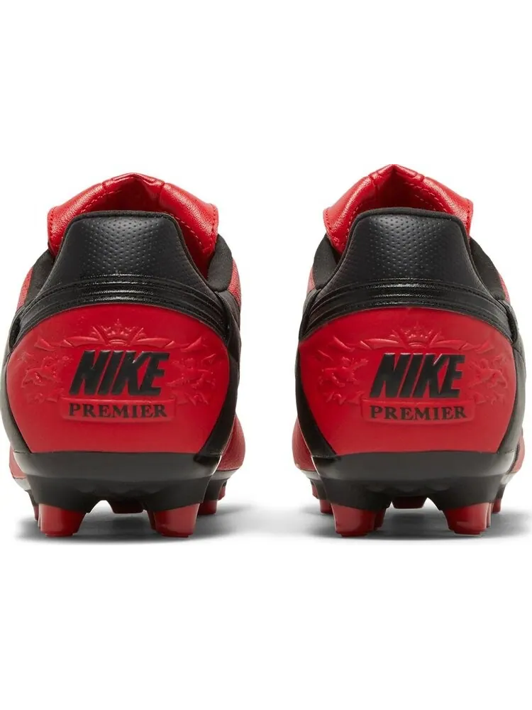 Бутсы Nike Premier 3 FG 'University Red Black' — изображение 6 из 8, красный