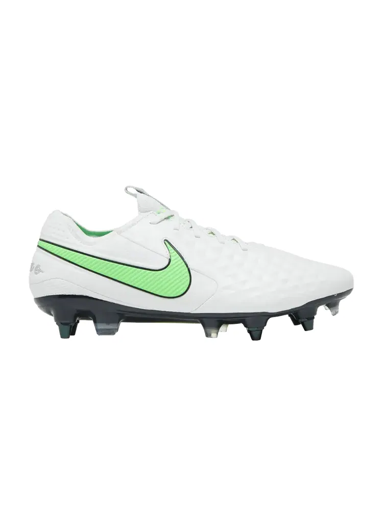 Бутсы Nike Tiempo Legend 8 Elite SG Pro AC 'Spectrum Pack' — изображение 1 из 9, платиновый/зеленый