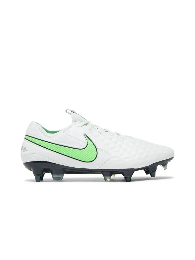 Бутсы Nike Tiempo Legend 8 Elite SG Pro AC 'Spectrum Pack' — изображение 2 из 9, платиновый/зеленый