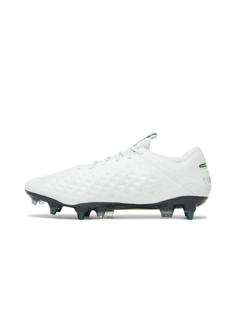 Бутсы Nike Tiempo Legend 8 Elite SG Pro AC 'Spectrum Pack' — изображение 4 из 9, платиновый/зеленый