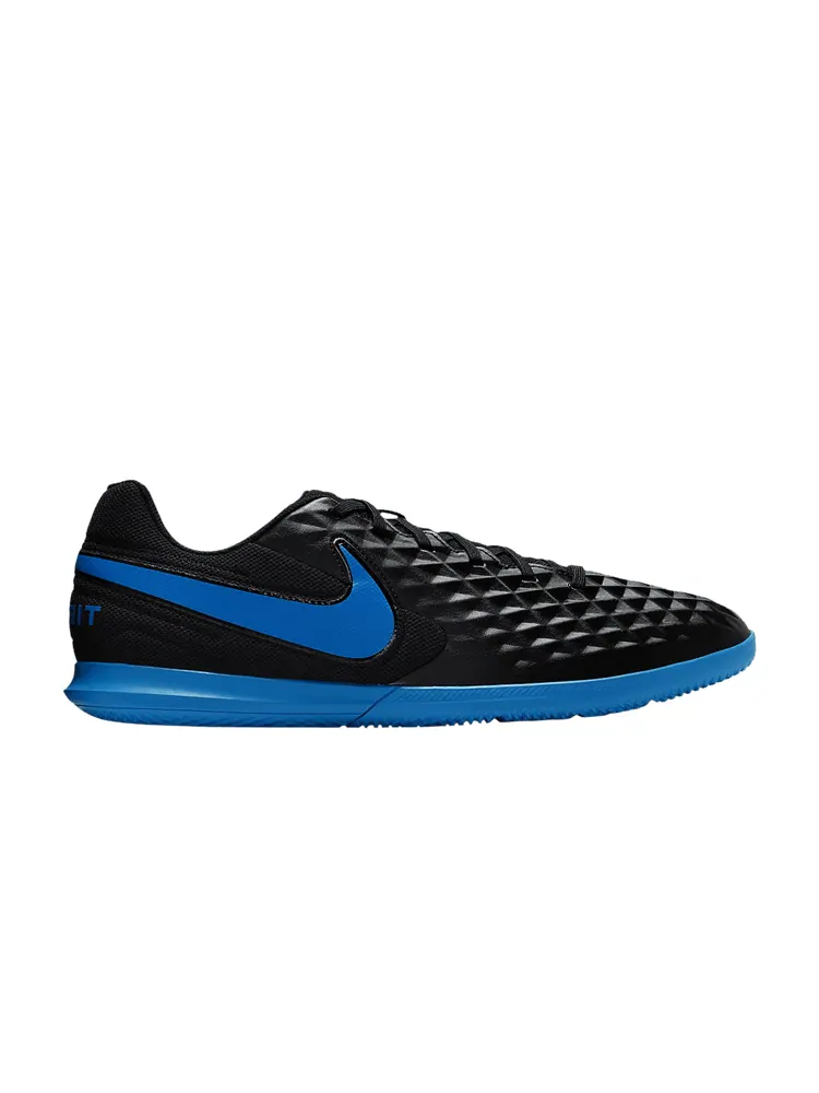 Бутсы Nike Tiempo LegendX 8 Club IC 'Black Blue Hero' — изображение 1 из 1, черный/черный/синий
