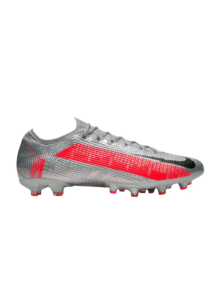 Бутсы Nike Mercurial Vapor 13 Elite AG Pro 'Metallic Grey Crimson' — изображение 1 из 1