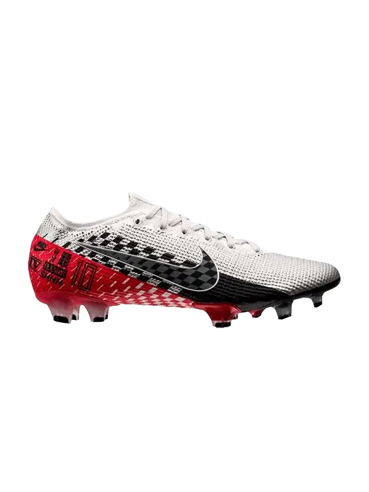 Бутсы Nike Vapor 13 Elite NJR FG 'Chrome Red Orbit' — изображение 1 из 1, черный/красный