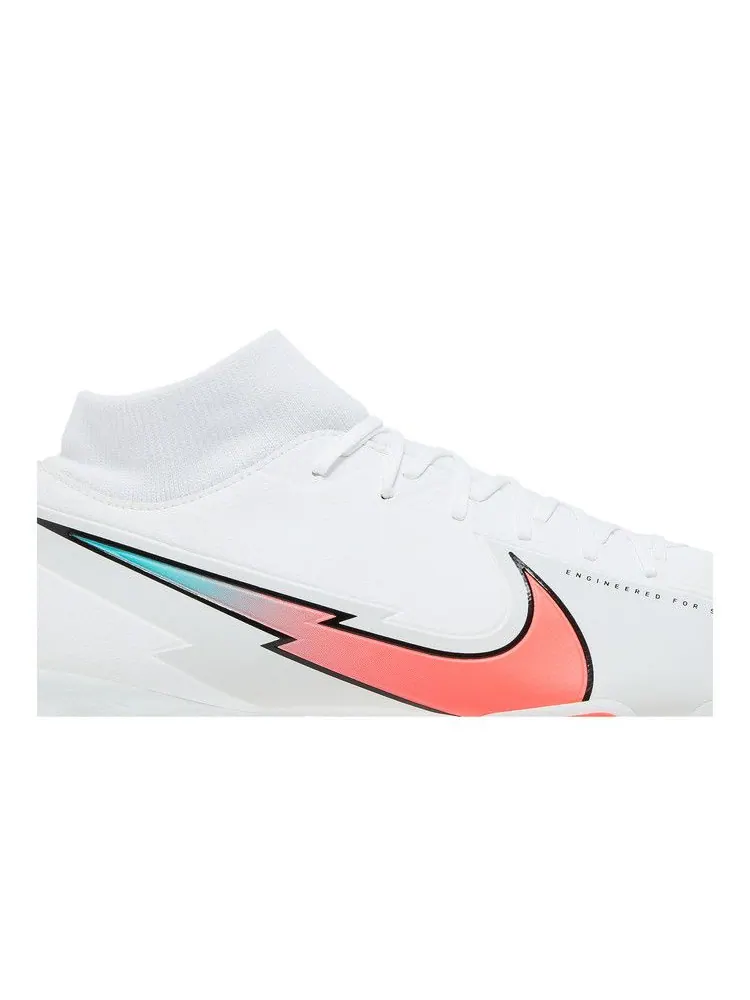 Бутсы Nike Mercurial Superfly 7 Academy MG 'White Crimson Jade' — изображение 3 из 9, белый