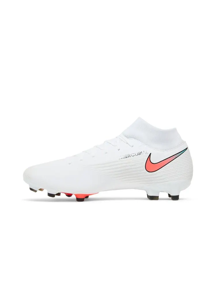 Бутсы Nike Mercurial Superfly 7 Academy MG 'White Crimson Jade' — изображение 4 из 9, белый