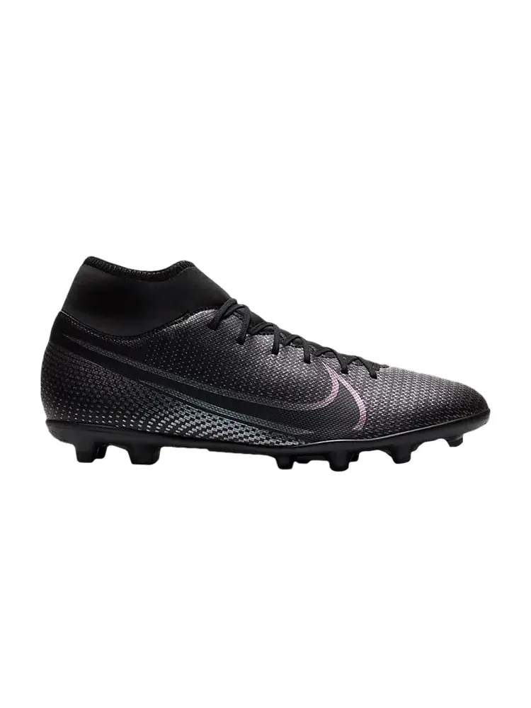 Бутсы Nike Mercurial Superfly 7 Club MG 'Black' — изображение 1 из 1, черный/черный