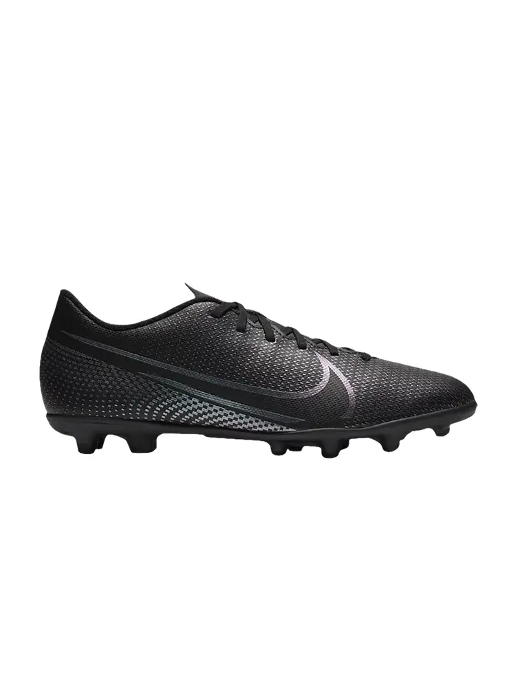 Бутсы Nike Mercurial Vapor 13 Club MG 'Black' — изображение 1 из 1, черный/черный