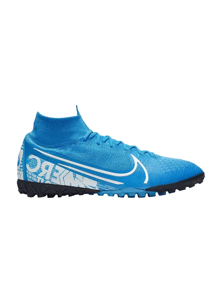 Бутсы Nike Mercurial SuperflyX 7 Elite TF 'New Lights' — изображение 1 из 1, синий/белый