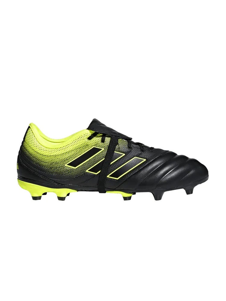 Бутсы adidas Copa Gloro 19.2 FG 'Core Black Solar Yellow' — изображение 1 из 1, черный/черный/желтый