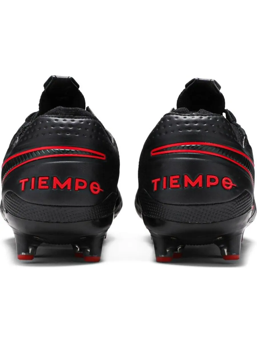 Бутсы Nike Tiempo Legend 8 Elite AG Pro 'Bred' — изображение 3 из 4, черный/красный
