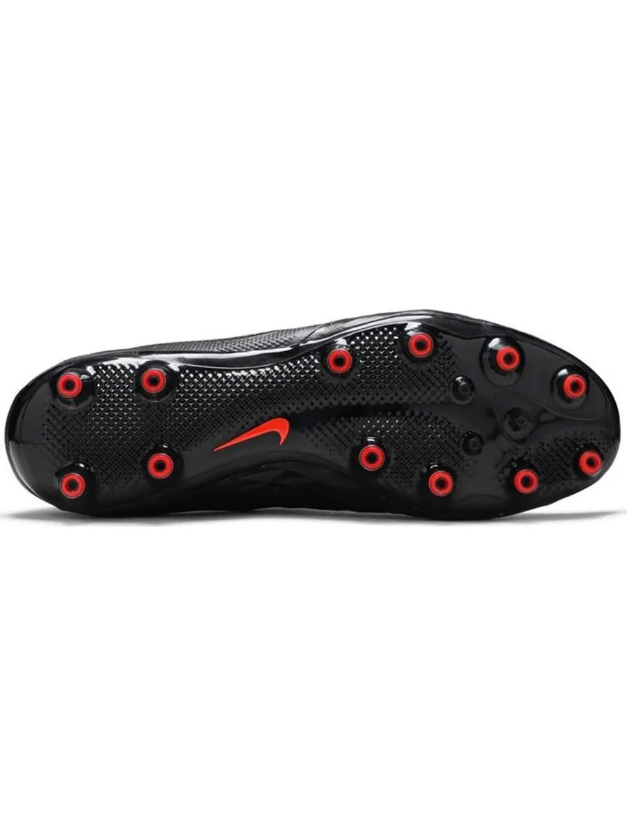 Бутсы Nike Tiempo Legend 8 Elite AG Pro 'Bred' — изображение 4 из 4, черный/красный
