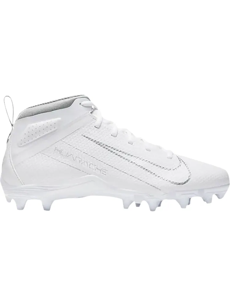 Бутсы Nike Alpha Huarache 7 Varsity 'White Metallic Silver' — изображение 1 из 1, белый