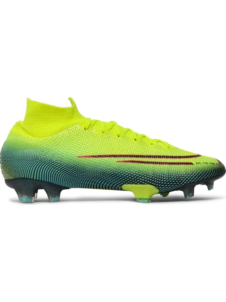 Бутсы Nike Mercurial Superfly 7 Elite MDS FG 'Lemon Venom Aurora' — изображение 1 из 8, желтый