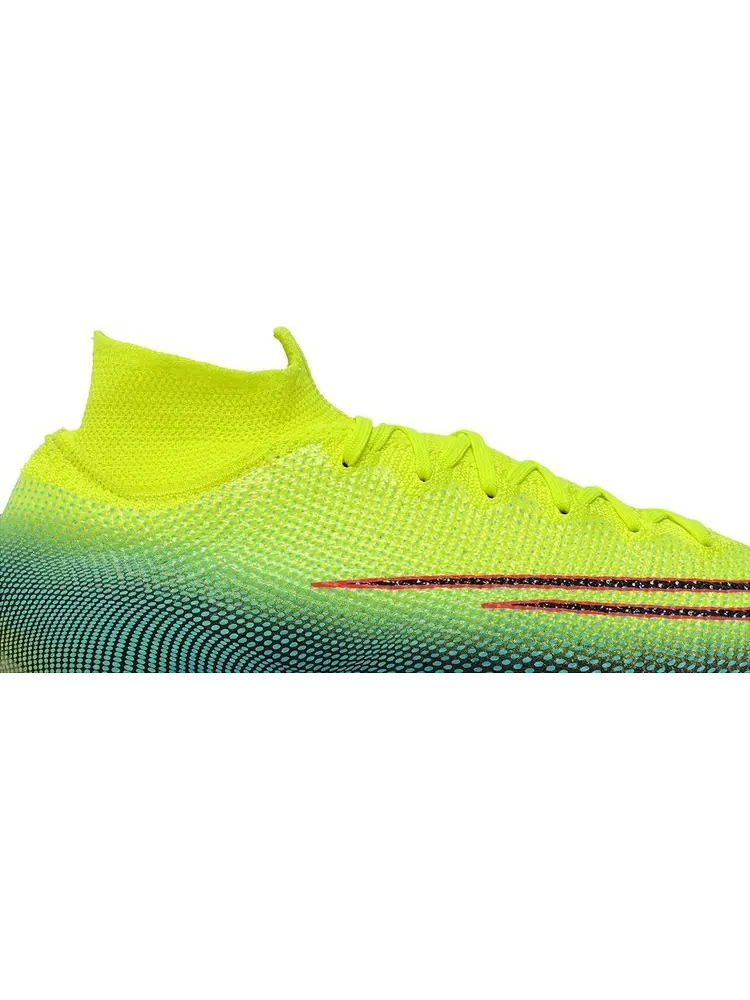 Бутсы Nike Mercurial Superfly 7 Elite MDS FG 'Lemon Venom Aurora' — изображение 2 из 8, желтый