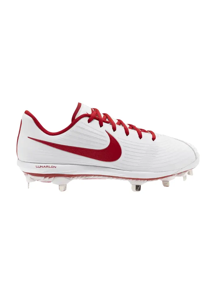 Бутсы Nike Wmns Lunar Hyperdiamond 3 Pro 'White University Red' — изображение 1 из 1, белый/красный