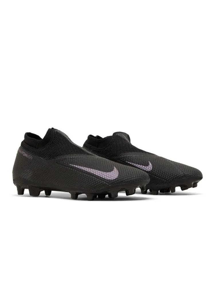 Бутсы Nike Phantom Vision 2 Academy DF MG 'Kinetic Black' — изображение 9 из 9, черный/черный