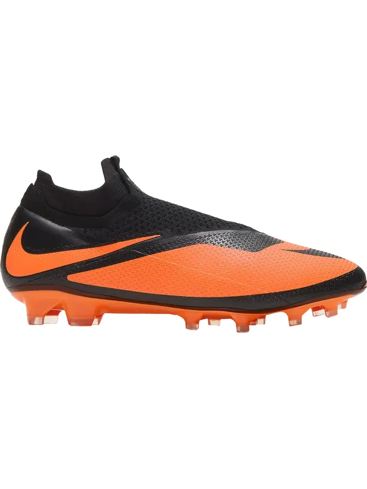 Бутсы Nike Phantom Vision 2 Elite DF FG 'Black Bright Citrus' — изображение 1 из 1, оранжевый