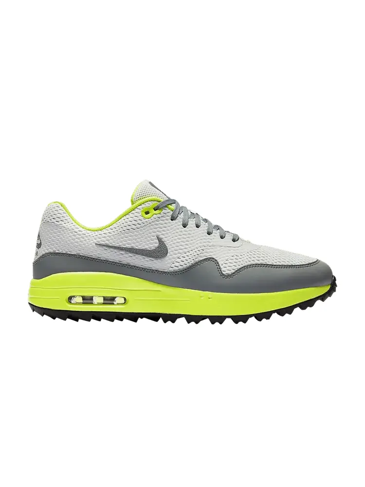 Бутсы Nike Air Max 1 Golf 'Lemon Venom' — изображение 1 из 1, серый///серый