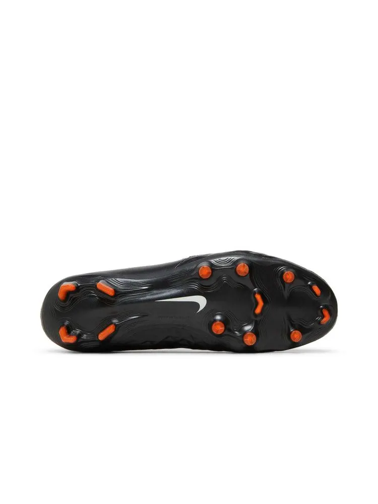 Бутсы Nike Tiempo Legend 8 Elite FG 'Black Total Orange' — изображение 5 из 9, черный/белый/оранжевый