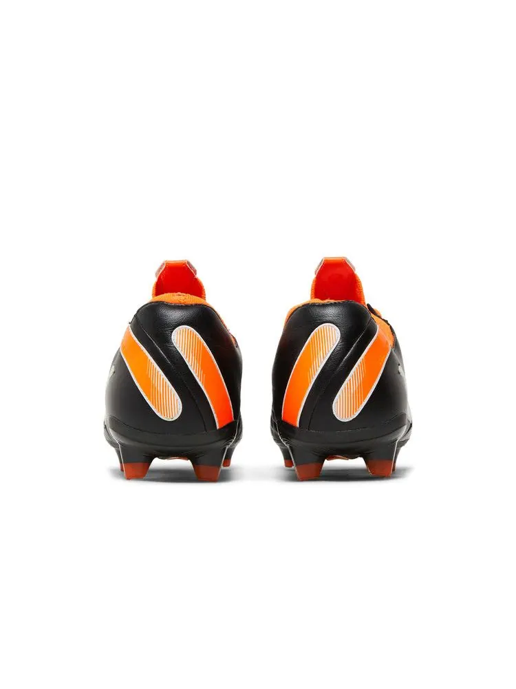 Бутсы Nike Tiempo Legend 8 Elite FG 'Black Total Orange' — изображение 7 из 9, черный/белый/оранжевый
