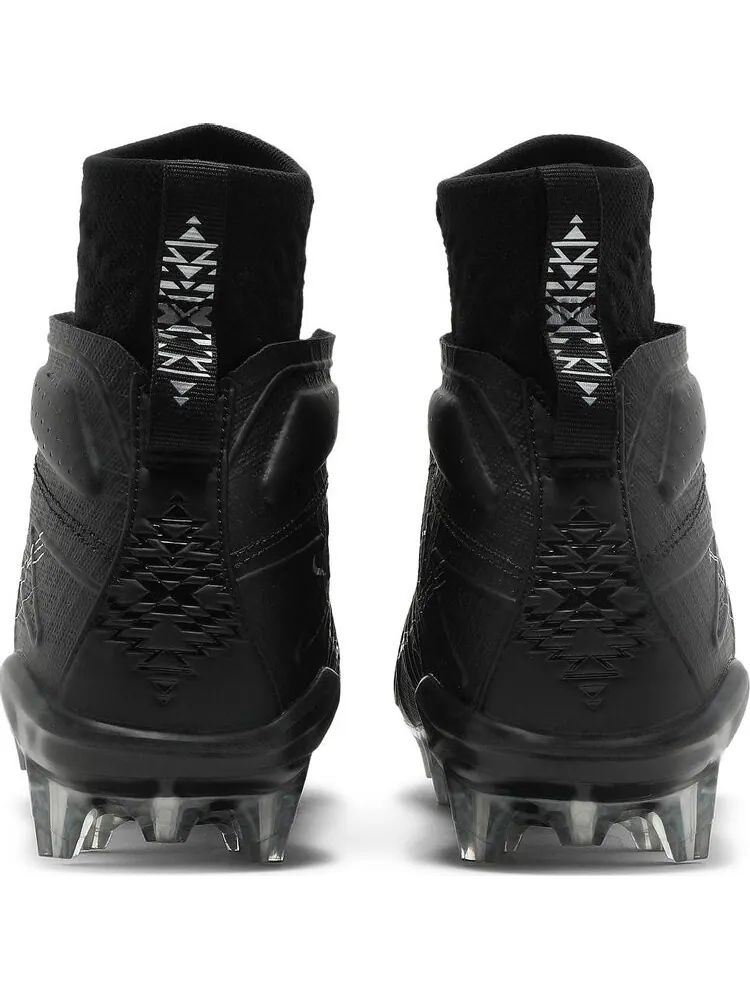 Бутсы Nike Alpha Huarache 7 Elite 'Black' — изображение 6 из 8, черный