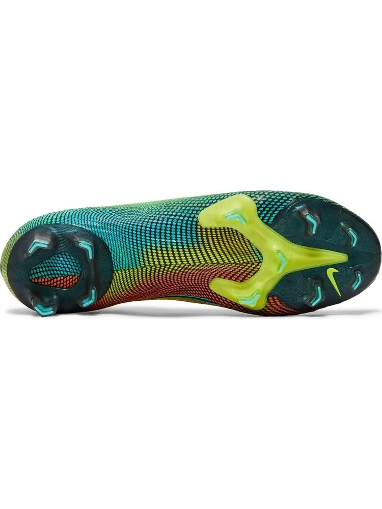 Бутсы Nike Mercurial Vapor 13 Elite MDS FG 'Lemon Venom Aurora' — изображение 4 из 8, желтый