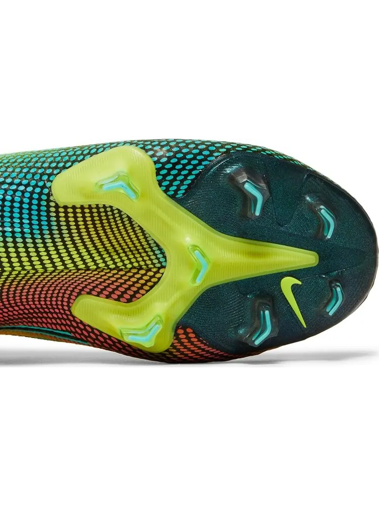 Бутсы Nike Mercurial Vapor 13 Elite MDS FG 'Lemon Venom Aurora' — изображение 5 из 8, желтый