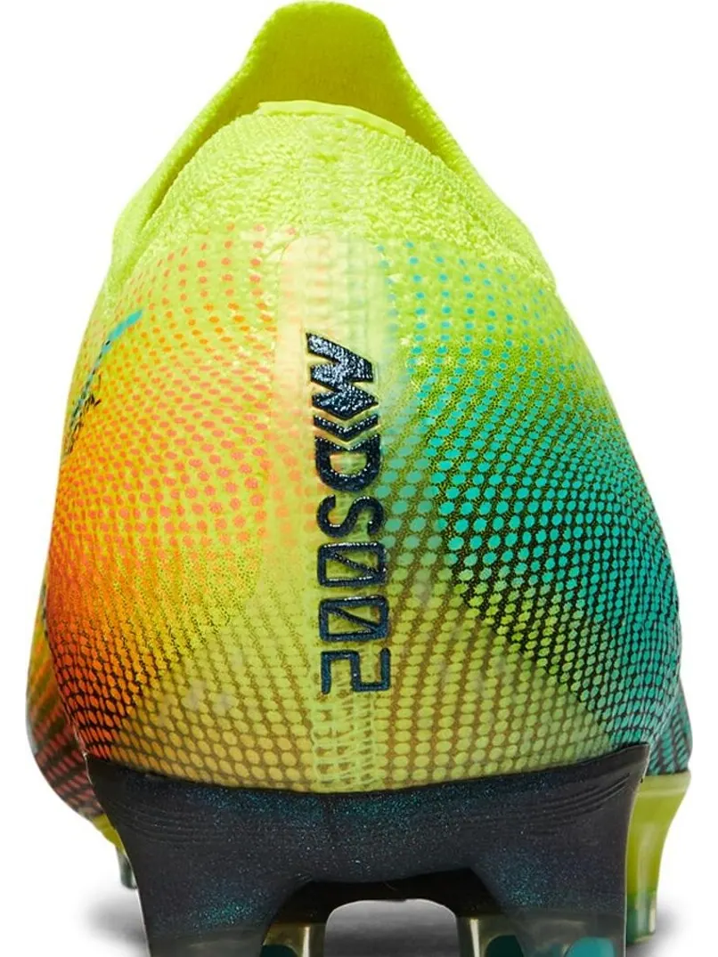 Бутсы Nike Mercurial Vapor 13 Elite MDS FG 'Lemon Venom Aurora' — изображение 7 из 8, желтый