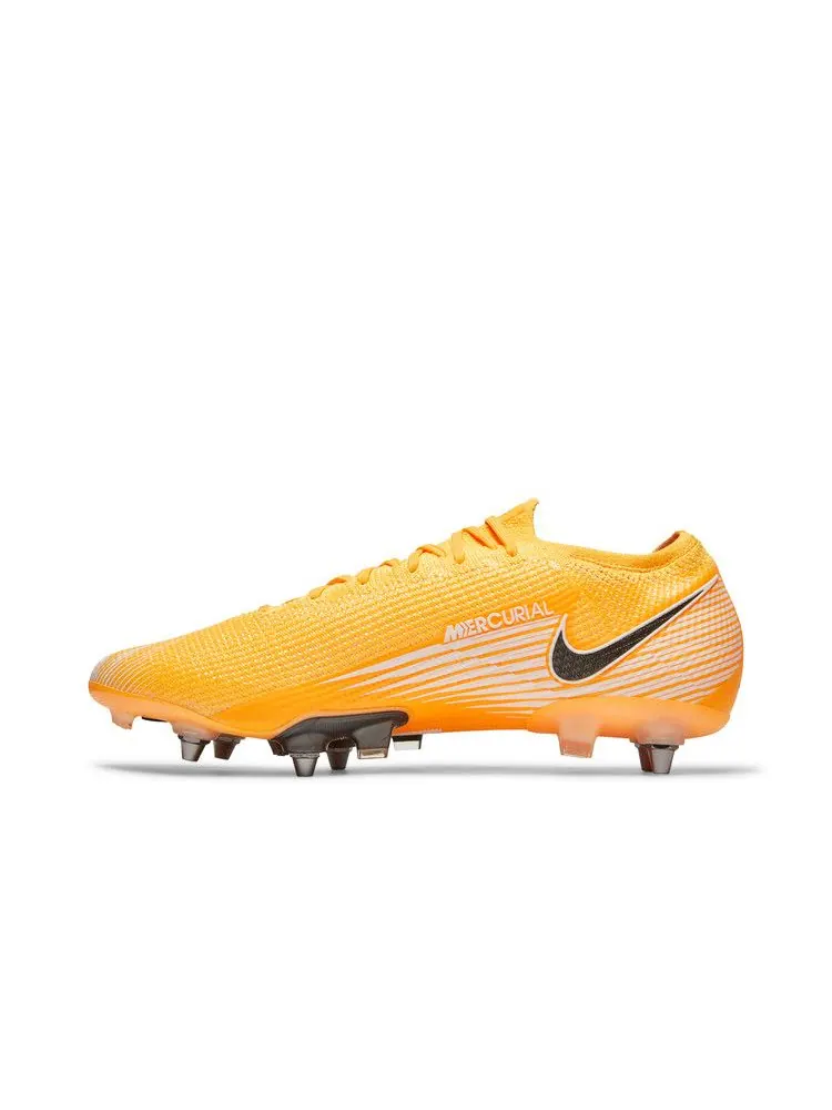 Бутсы Nike Mercurial Vapor 13 Elite SG Pro 'Laser Orange' — изображение 4 из 9, оранжевый/черный/белый