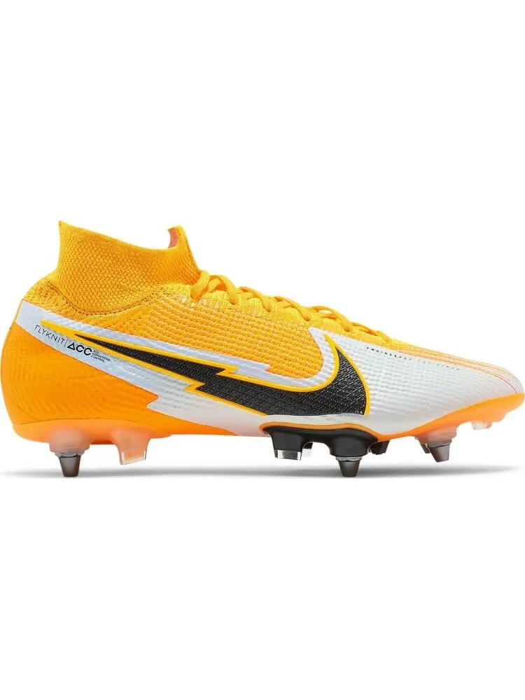 Бутсы Nike Mercurial Superfly 7 Elite SG Pro 'Laser Orange' — изображение 1 из 8, оранжевый